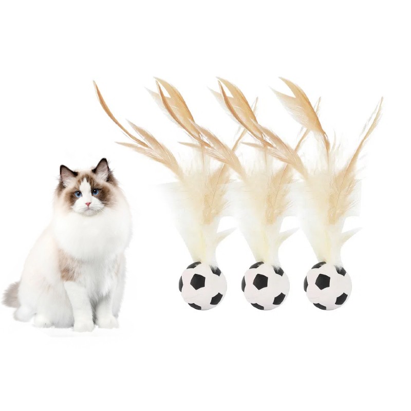 Feather Cat Toy Factory - Interactive Bouncy Chew Resistant