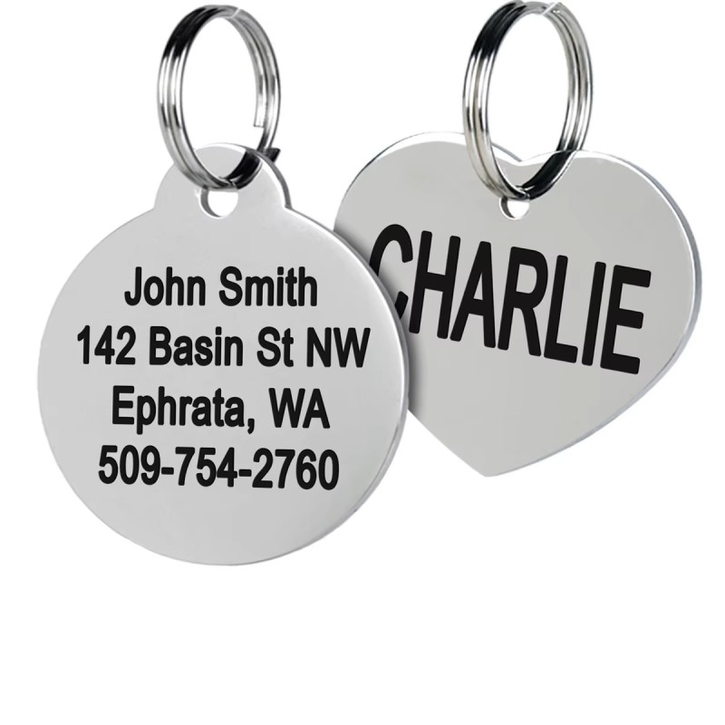 Pet ID Tag Factory - Custom Engraved Stainless Steel
