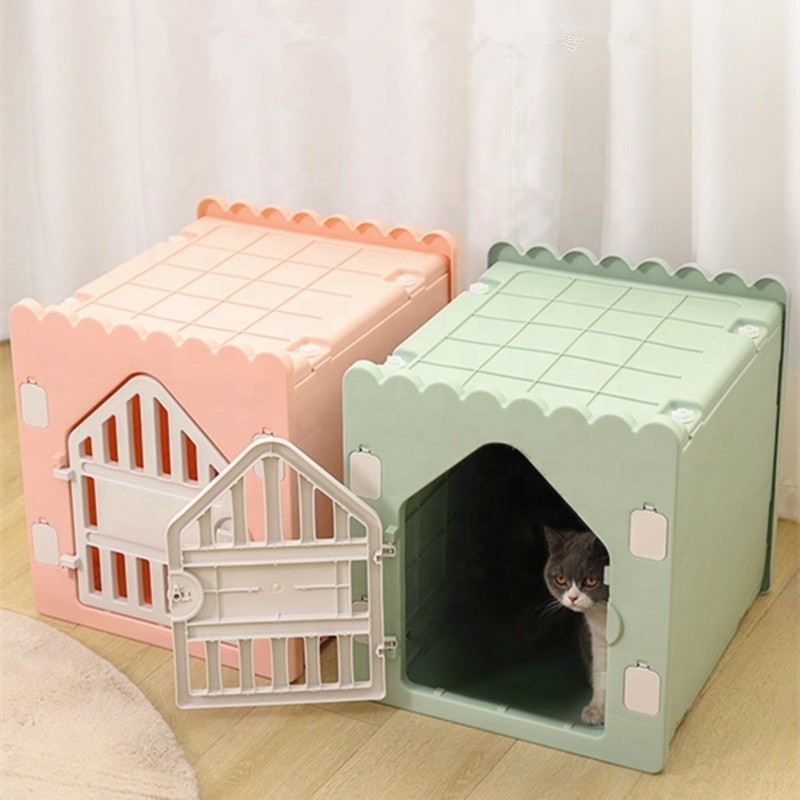 Outdoor Pet Cage Supplier - Waterproof Plastic Shelter