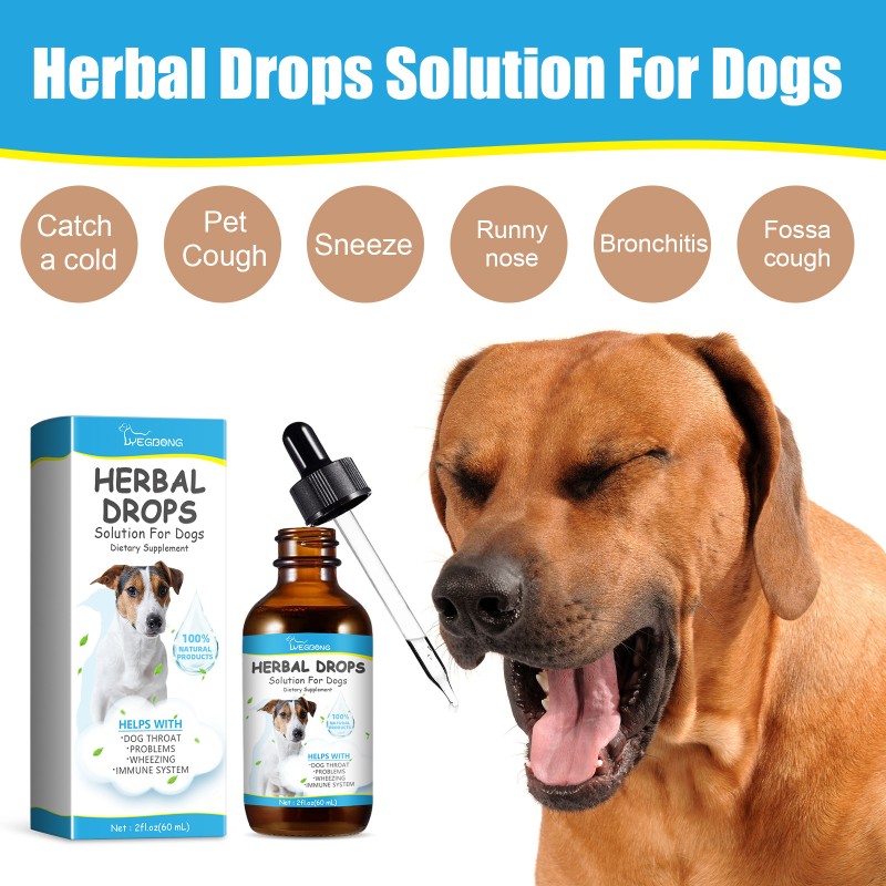 Pet Respiratory Drops Factory - Natural Throat Immune Booster