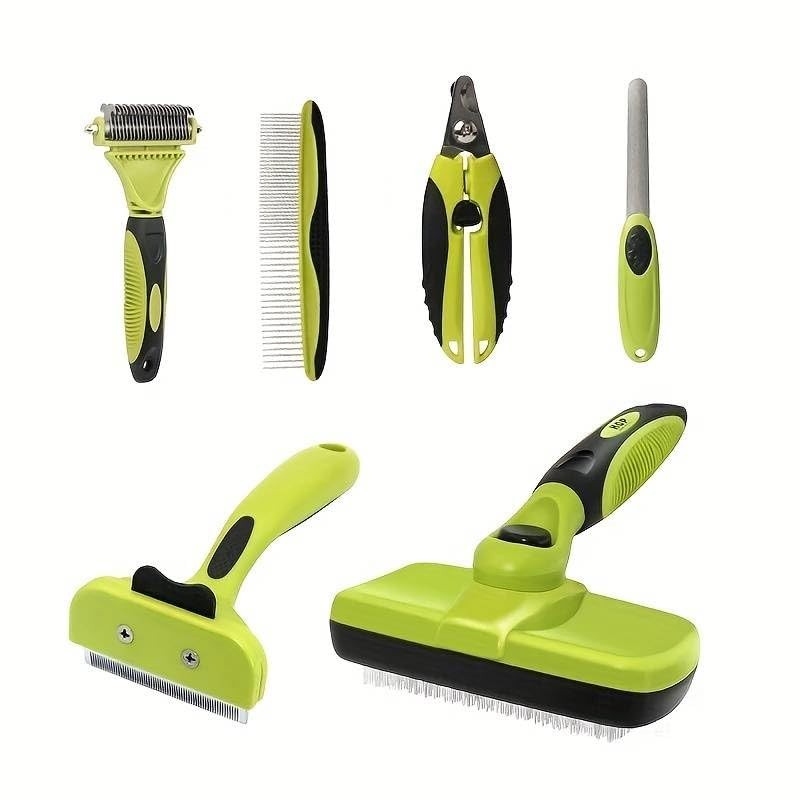 Pet Grooming Kit Supplier - 6 in 1 Ergonomic Design