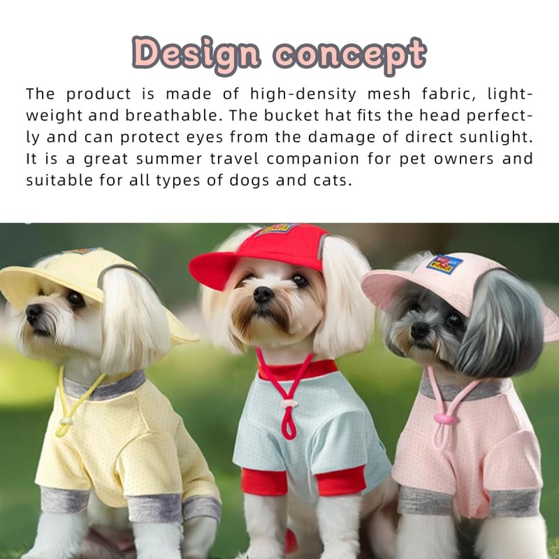 Pet Sun Hat Supplier - Premium UV Protection Adjustable
