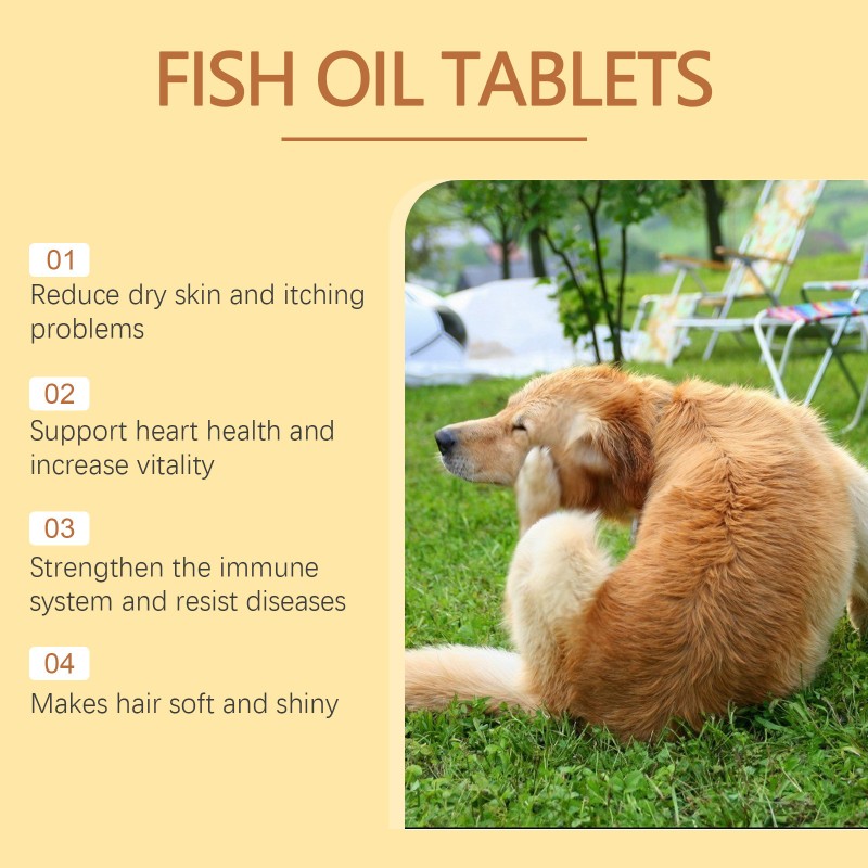 Fish Oil for Dogs Supplier - Omega 3 DHA EPA Skin