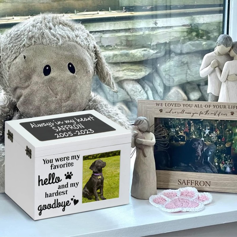 Wooden Pet Cremation Box Factory - Custom Memory Engraving