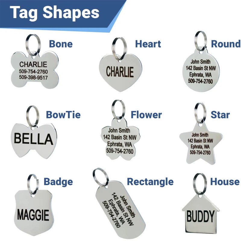 Pet ID Tag Factory - Custom Engraved Stainless Steel