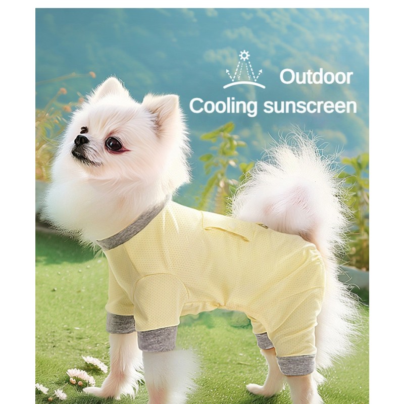 Pet Summer Clothes Manufacturer - Four Leg Ice Silk Mesh
