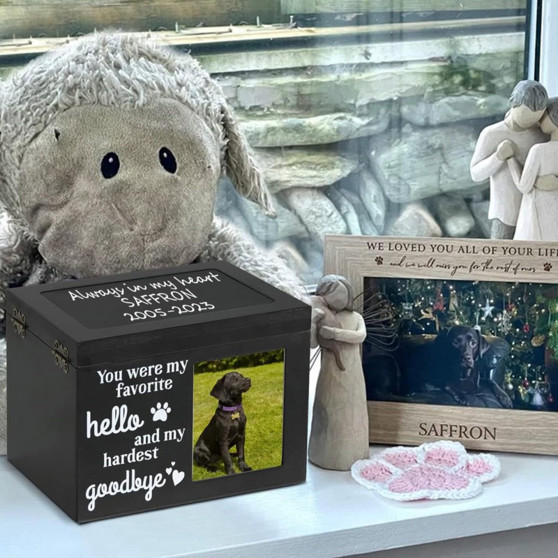 Pet Memorial Urn Supplier - Wholesale Solid Wood Photo