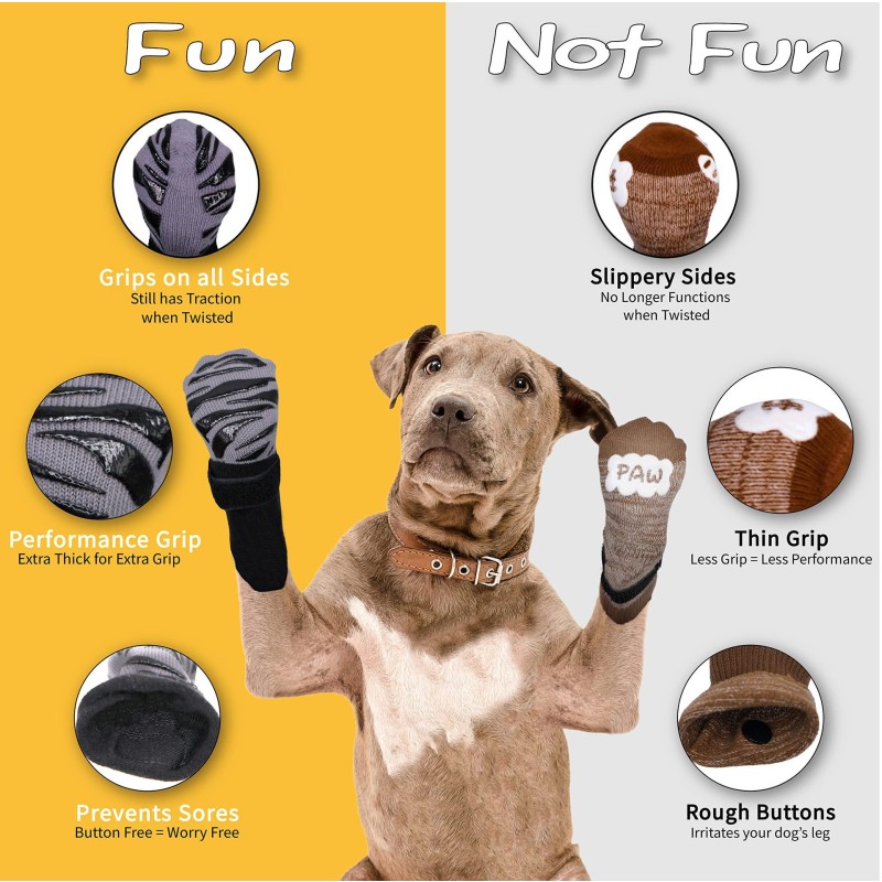 Dog Socks Supplier - Premium Grip Anti Skid Waterproof