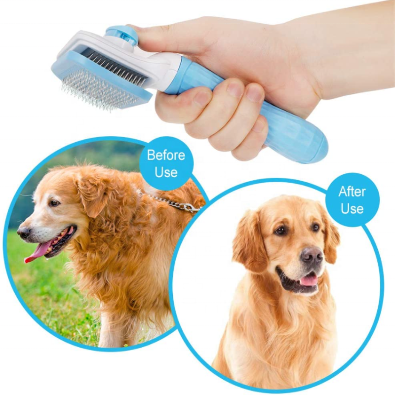 Pet Hair Remover Brush Factory - Self Cleaning Dematting Comb
