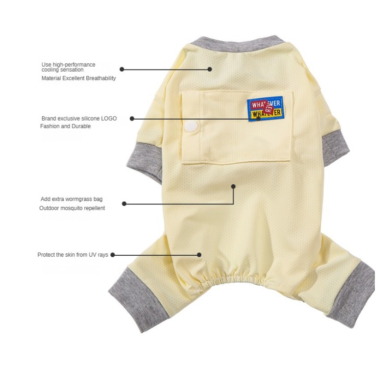 Pet Summer Clothes Manufacturer - Four Leg Ice Silk Mesh