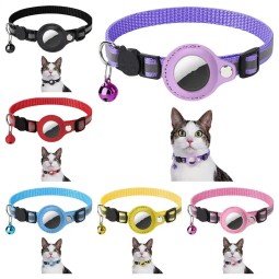 Airtag Cat Collar Supplier - Protective Anti Lost Reflective