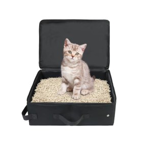 Pet Travel Litter Box Supplier - Portable Waterproof Foldable