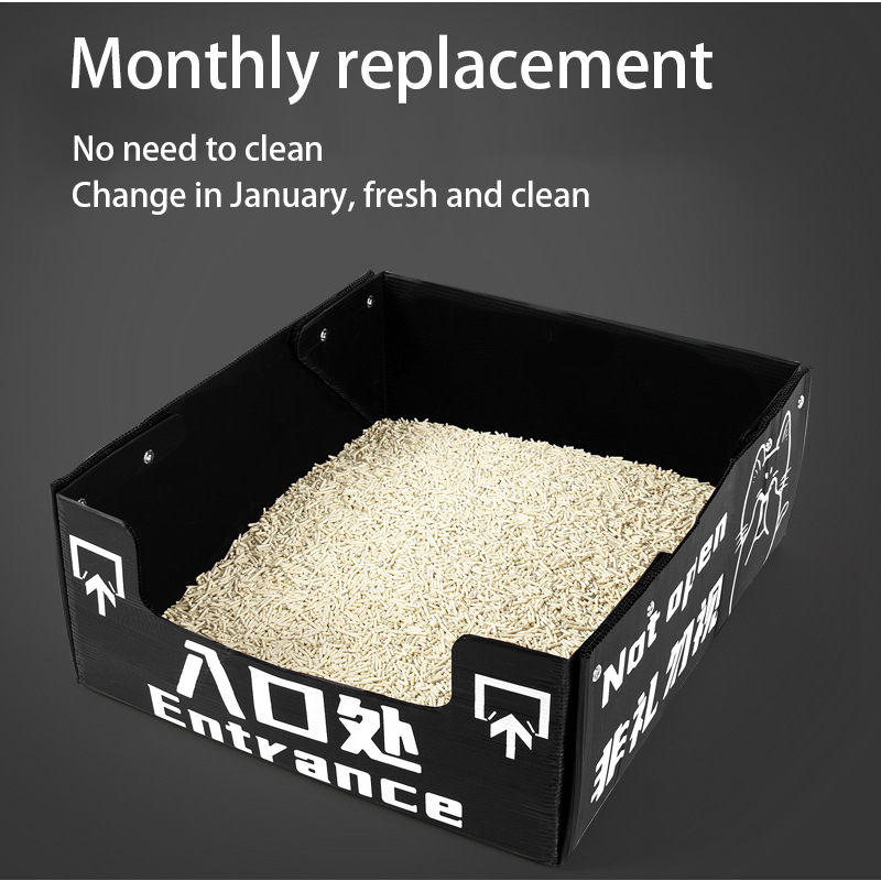 Cat Travel Litter Box Manufacturer - Disposable Foldable Large