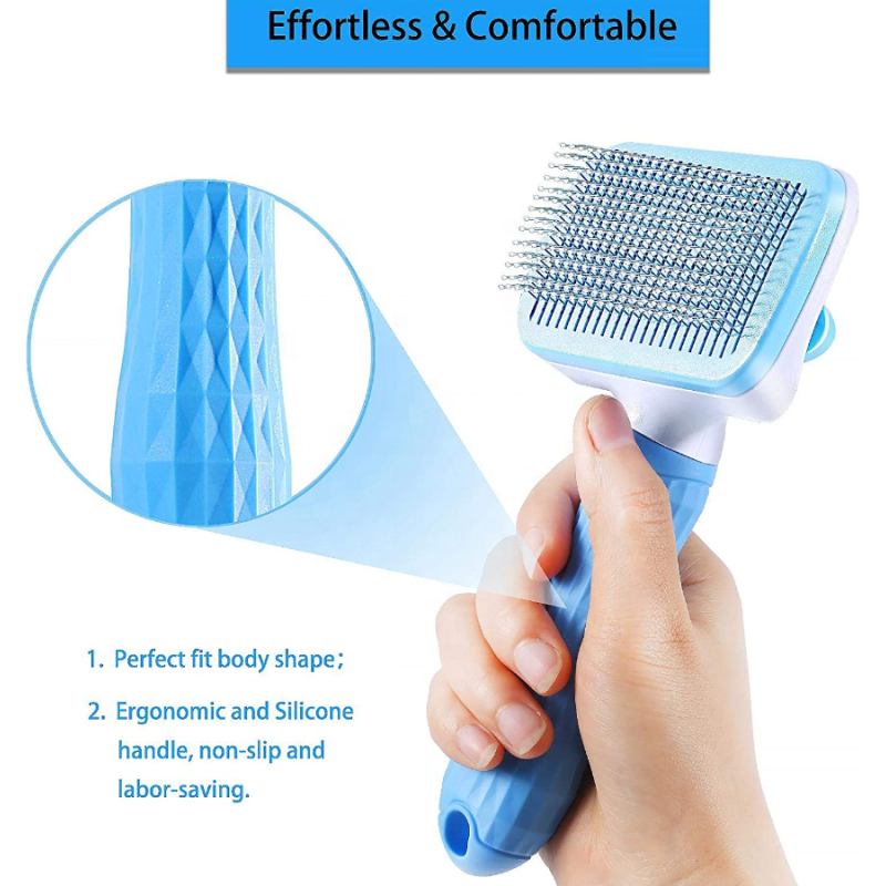 Pet Hair Remover Brush Factory - Self Cleaning Dematting Comb