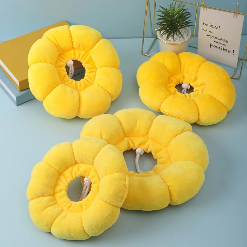 Pet Recovery Collar Supplier - Soft Flower Donut Cone