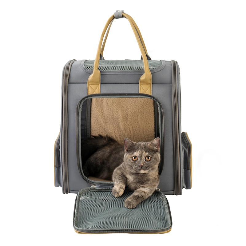 Pet Backpack Manufacturer - Expandable Breathable Airline