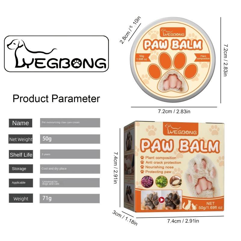 Paw Care Cream Manufacturer - Organic Cracked Skin Balm