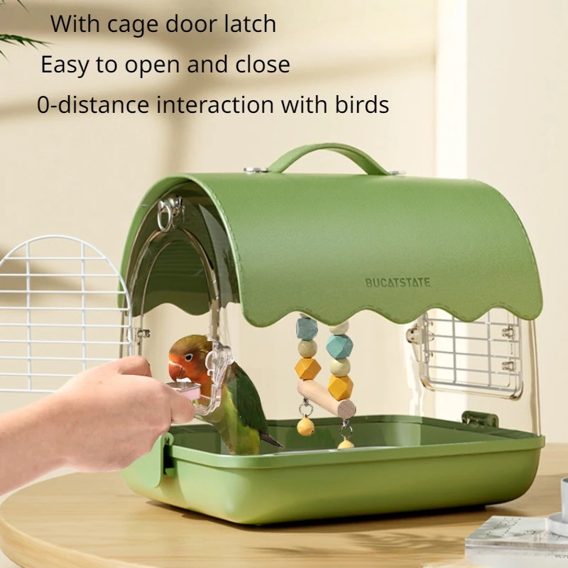 Parrot Cage Supplier - Hot Sale Transparent Acrylic