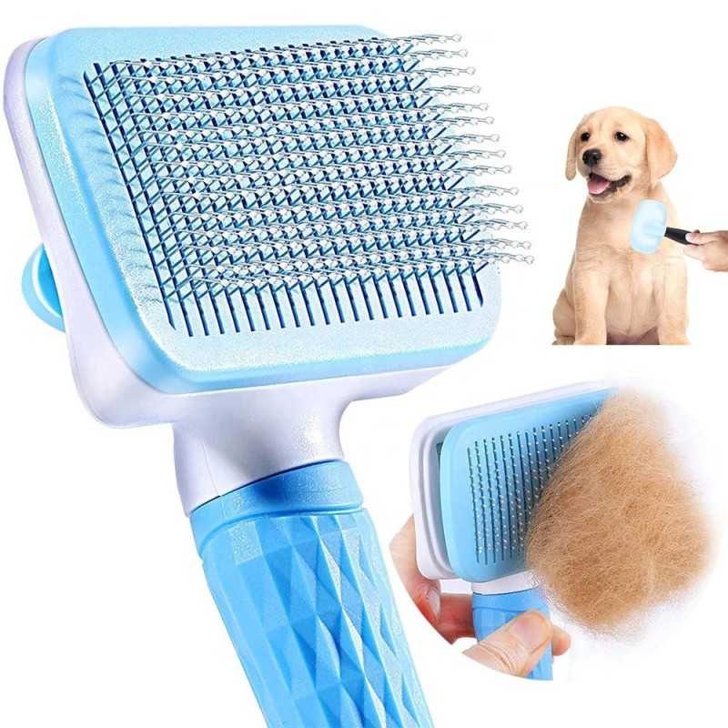 Pet Hair Remover Brush Factory - Self Cleaning Dematting Comb