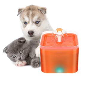 Pet Water Fountain Factory - 2.0L LED 3 Flow Designs