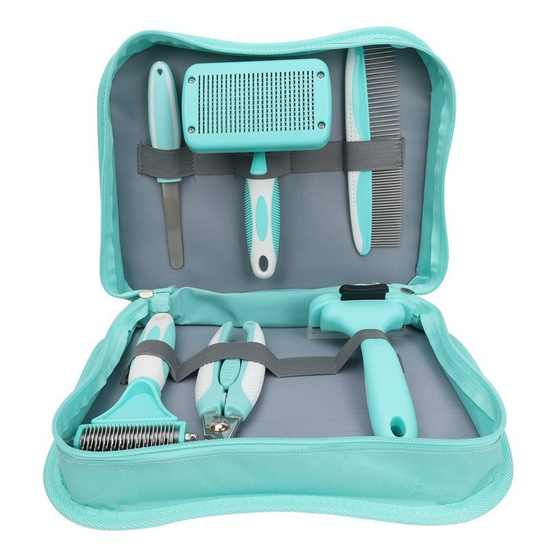 Pet Grooming Kit Supplier - 6 in 1 Ergonomic Design
