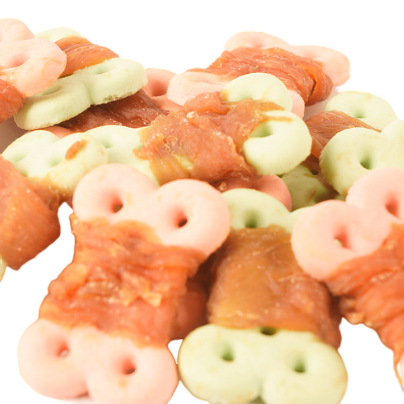 Duck Biscuit Factory - Dog Food Suppliers Wholesale High Protein Molar Nutrition Duck Pet Biscuit