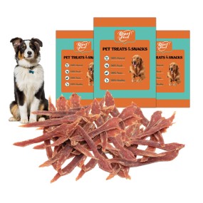 Duck Meat Factory - Duck Breast Dog Treat Pet Food Dry Meat Real Nature Dog Food