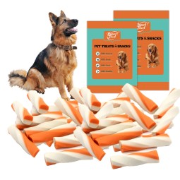 Dog Teeth Stick Manufacturer - Dog Teeth Stick Snacks Puppies Large Dogs Cowhide Pressed Bone