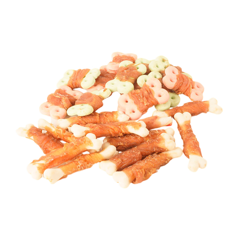 Duck Biscuit Factory - Dog Food Suppliers Wholesale High Protein Molar Nutrition Duck Pet Biscuit