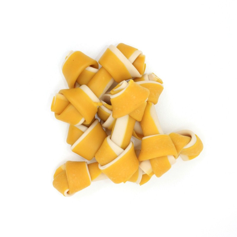 Two-color Twist Supplier - Manufacture Premium Natural High Calcium Low Fat Dental Care Chews