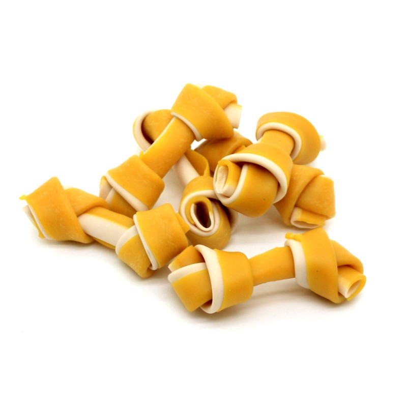 Two-color Twist Supplier - Manufacture Premium Natural High Calcium Low Fat Dental Care Chews