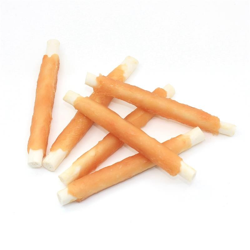 Cheese Stick Supplier - Pet Food Wholesale Chicken Wrapped Cheese Stick Dry Dog Snacks