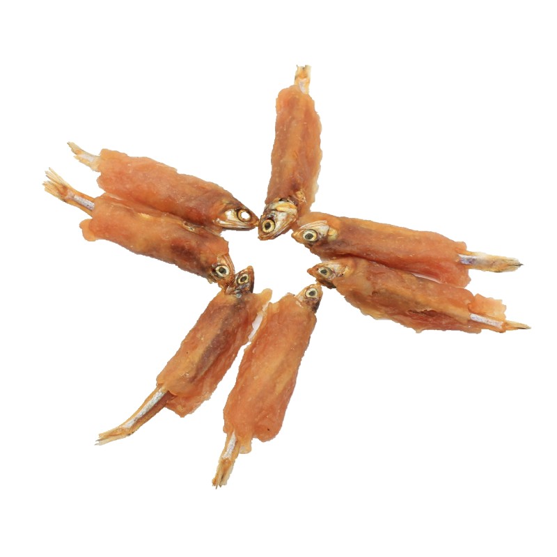 Pet Treats Factory - Hot Sale OEM 15g High Protein Pet Treats Dog Snacks Chicken Fish Skin