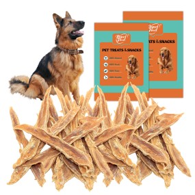 Dog Bone Snacks Factory - Healthy Chicken Meat Dumbbell OEM Dog Food Natural Dog Chew Food