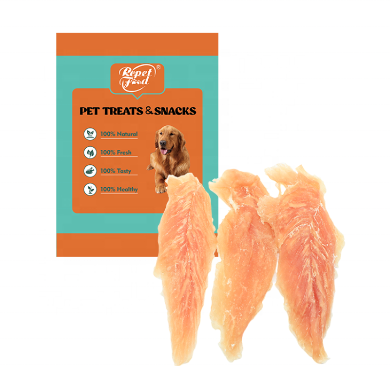 Chicken Jerky Factory - Dried Chicken Jerky Sticks Pet Food Cat Snack Dog Treats