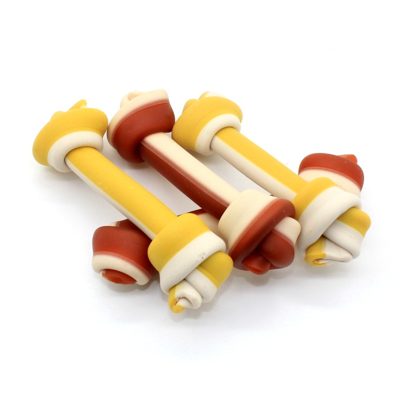 Dental Chews Factory - Dental Dog Chews High Nutrition Rawhide Knotted Bone Dog Food