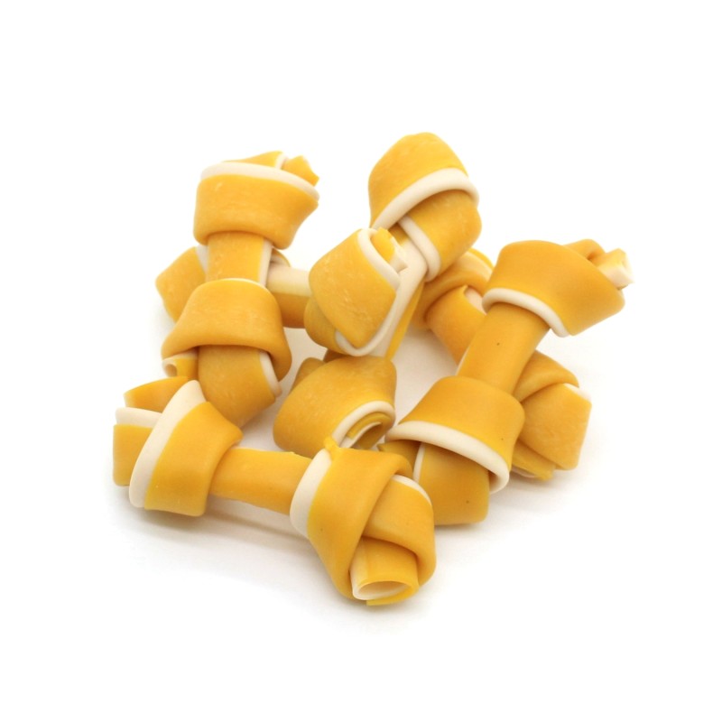 Two-color Twist Supplier - Manufacture Premium Natural High Calcium Low Fat Dental Care Chews