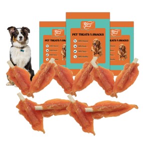 Chicken Jerky Supplier - Private Label Natural Chicken Breast Jerky Dog Treat OEM Supplier