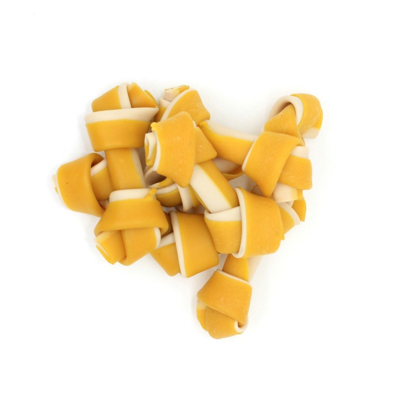 Two-color Twist Supplier - Manufacture Premium Natural High Calcium Low Fat Dental Care Chews