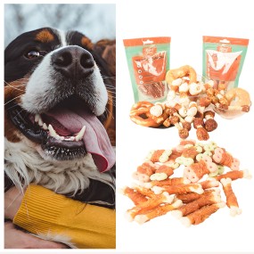 Pet Treats Supplier - OEM Wholesale Delicious Healthy Pet Treats Dog Treat Biscuits