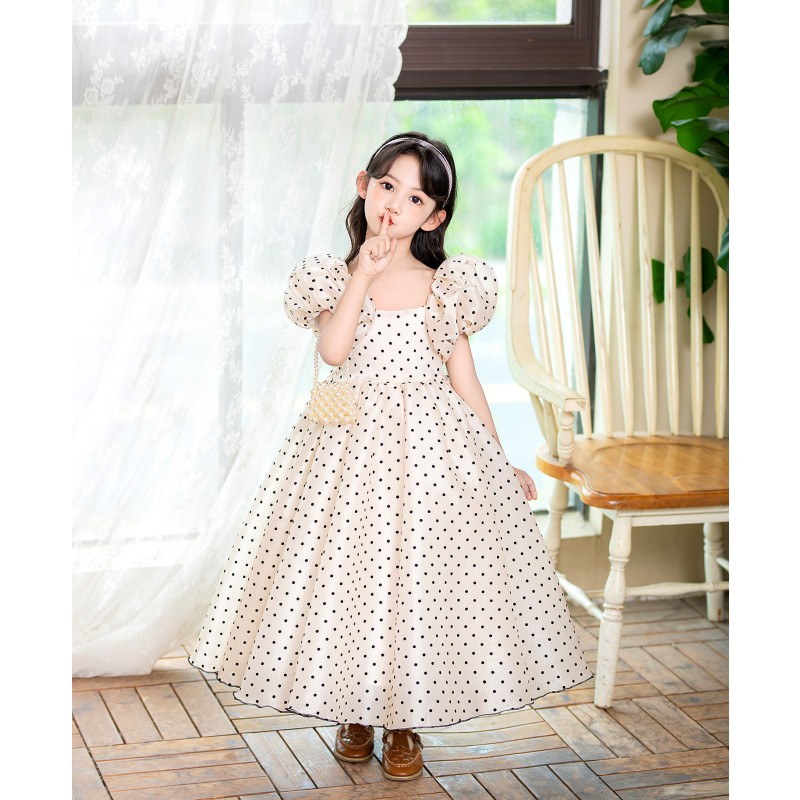 Girls Dress Set Factory - Bulk Children Stylish Doll Collar Shirt with Vest Print Set