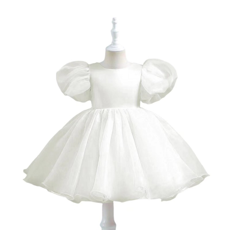 Princess Party Dress Factory - Bulk Puffy Sleeve Rainbow Color Fancy Dress