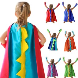 Childrens Dinosaur Cape Supplier - Wholesale Halloween Carnival Costume Cape for Kids