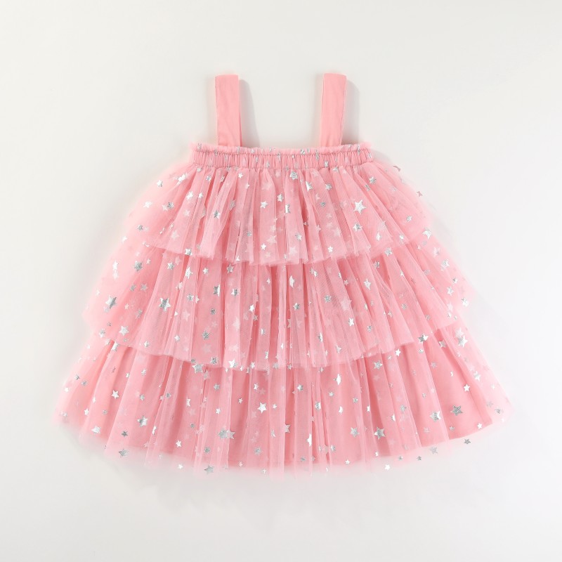 Girls Princess Dress Supplier - Wholesale Layered Tulle Tutu Summer Dress