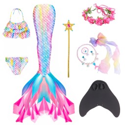 Girls Swimwear Manufacturer - OEM Princess Mermaid Tails Beachwear for Children