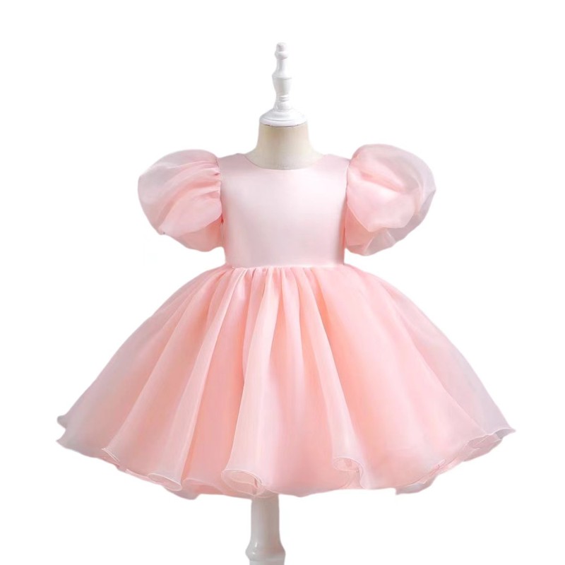 Princess Party Dress Factory - Bulk Puffy Sleeve Rainbow Color Fancy Dress