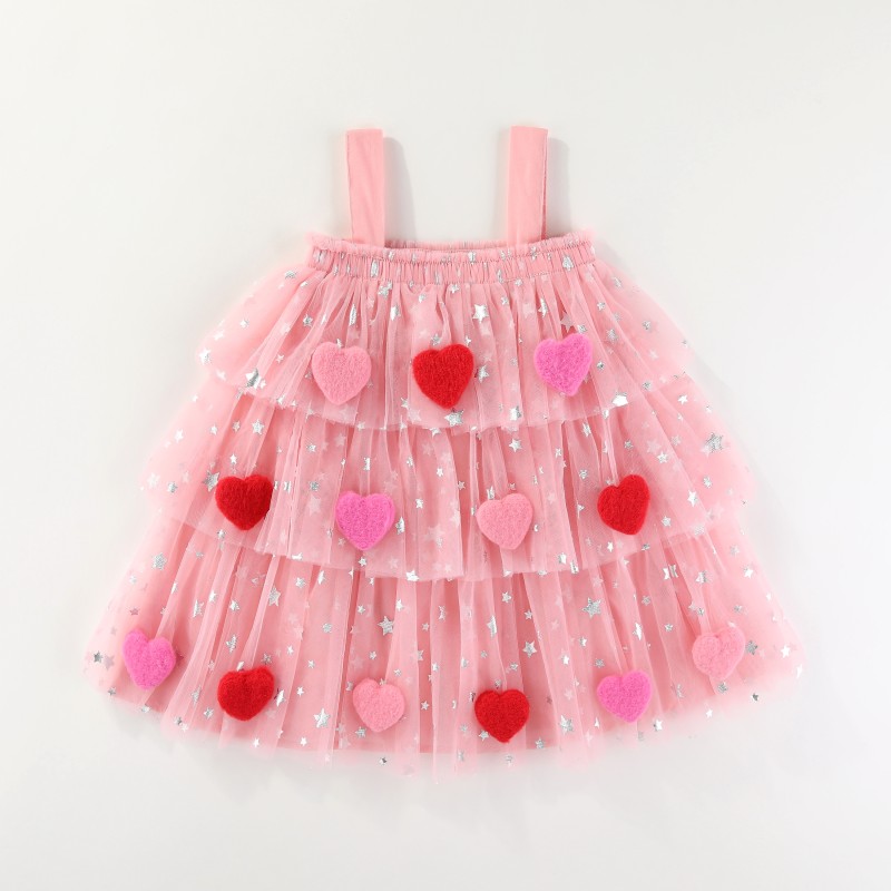 Girls Princess Dress Supplier - Wholesale Layered Tulle Tutu Summer Dress
