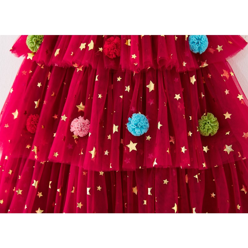 Girls Christmas Dress Manufacturer - OEM Summer Lace Tutu Flower Dress