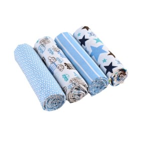 Swaddling Blanket Manufacturer - Printed Flannel Wrapping Cloth Blanket