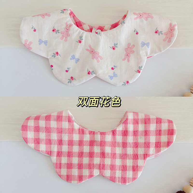 Petal Bib Supplier - Double-sided Cotton Gauze Breathable Bib
